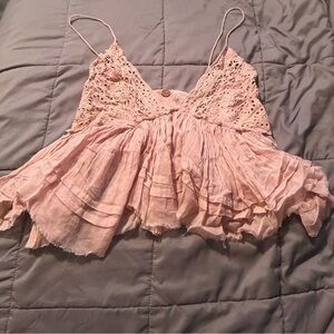 New, never warn pink tank top